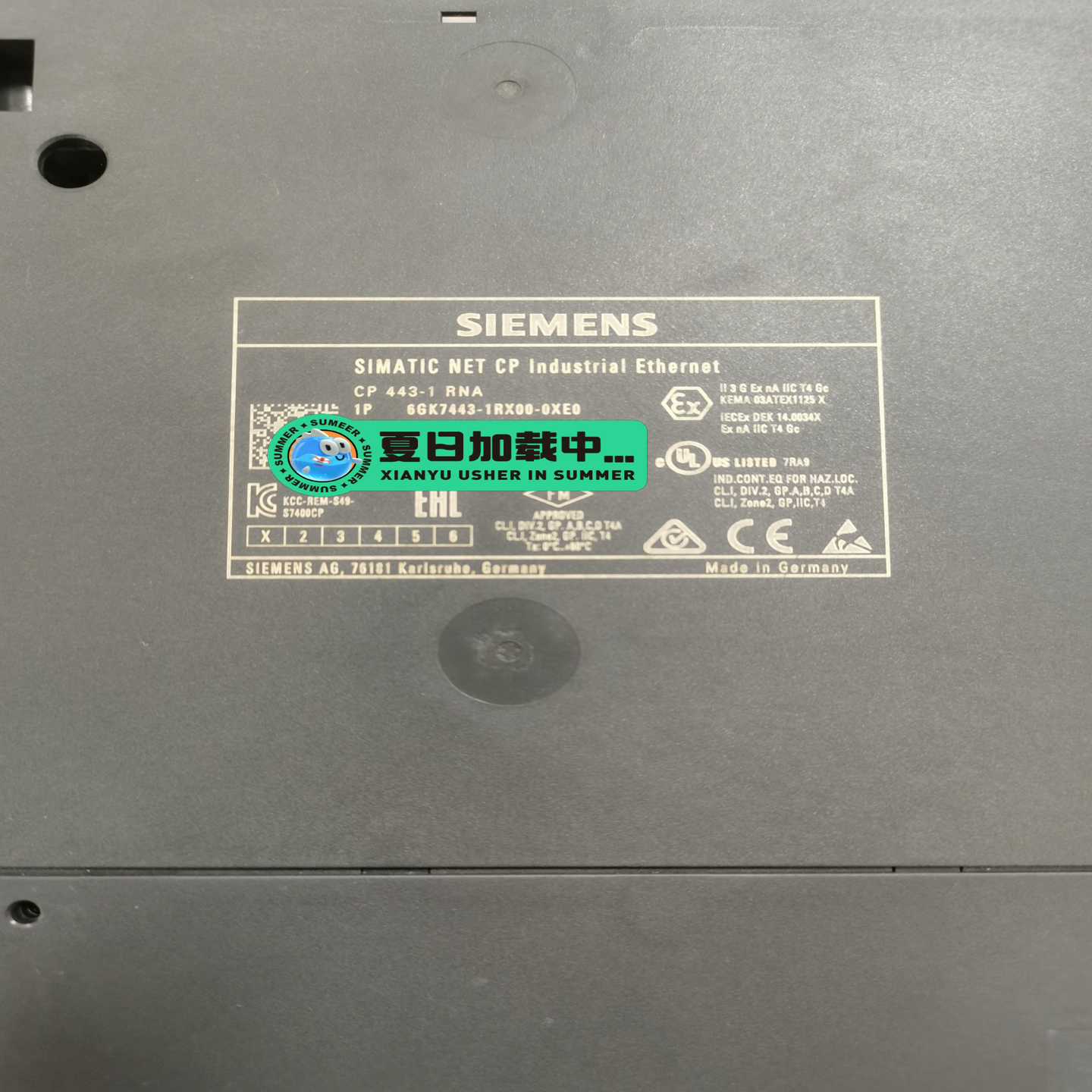 (询价)6GK7443-1RX00-0XE0，有，质保一年