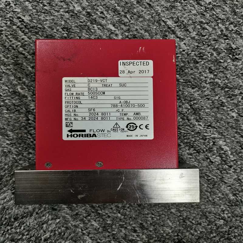 HORIBA D219-VCT 500SCCM【华铭电子】
