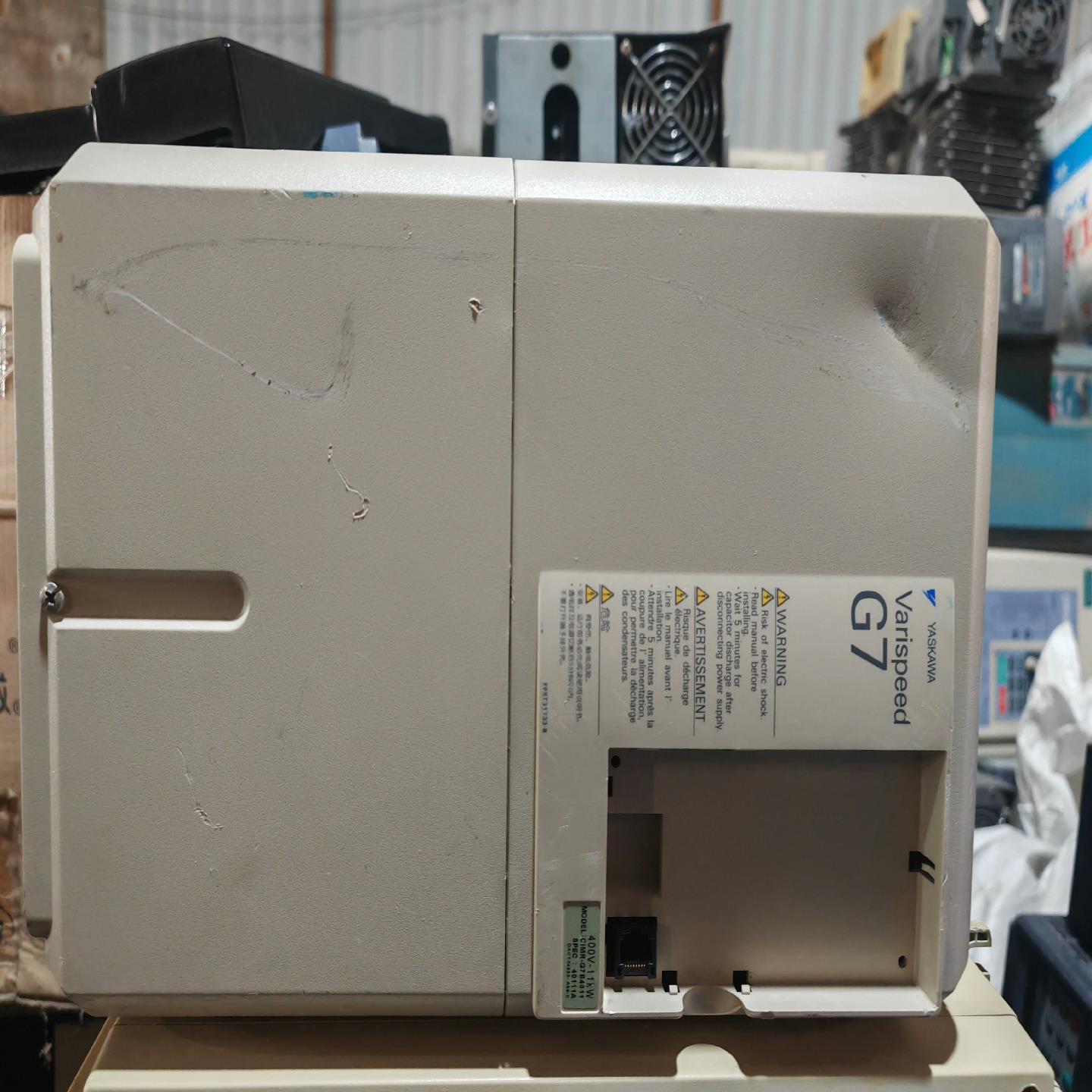 安川G7变频器CIMR-G7B4011功率11kw，用到联系（佳毅工控）