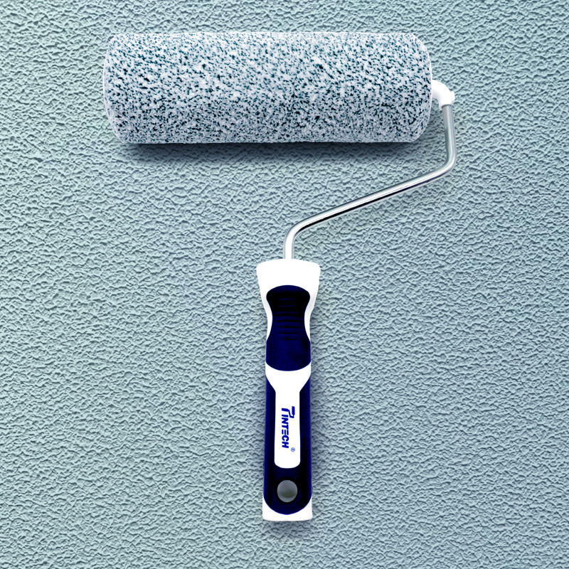 橘皮纹滚筒 艺术涂料刷墙乳胶漆蛋壳光超细纤维pintech 9寸滚筒刷