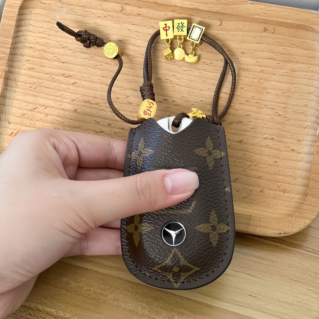 新款奔驰钥匙套e300皮质适用于glc300壳glc260耐用glb220gle350套