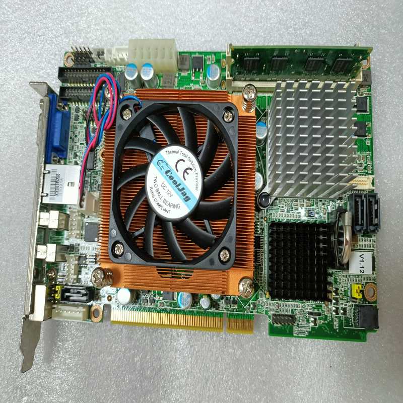 议~研华PCI-7020 A1工控主板,99新安装少用