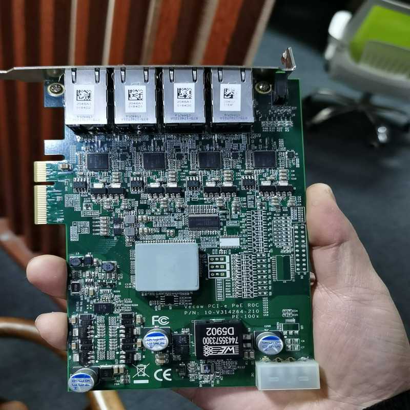 Vecow/超恩科技POE-1004网卡PCI-EP【博航商行】
