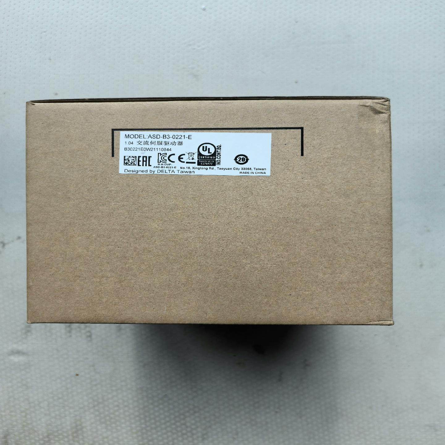 (工仔机械）台达伺服ASD-B3-0221-E盒码一致
