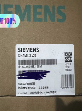 6SL3210-5BB21-5BV1V20带滤波器变频~询价