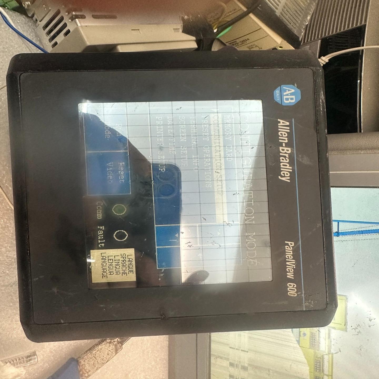 (背呗机械)AB触摸屏+2711-T6C20L1……BE