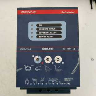 耶耶电子 雷诺尔SSD软启动器37KW 功能包好 37KW 型号SSD