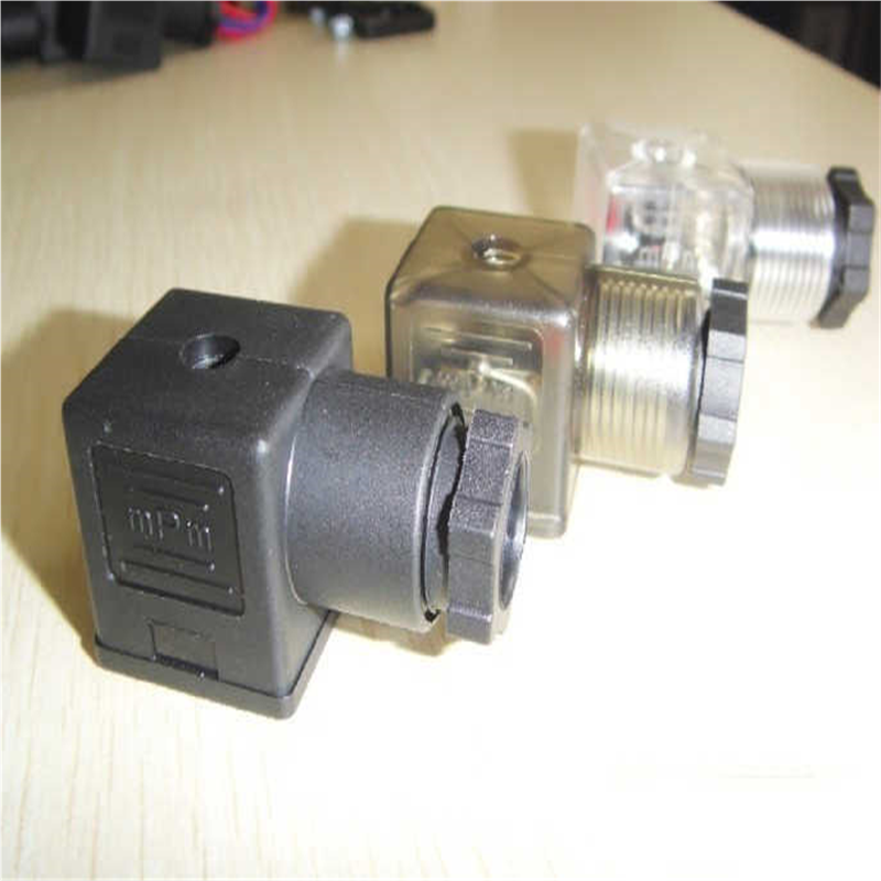 DIN43650A/B/C型电磁阀线圈/液压阀线圈接线盒插头 AC DC