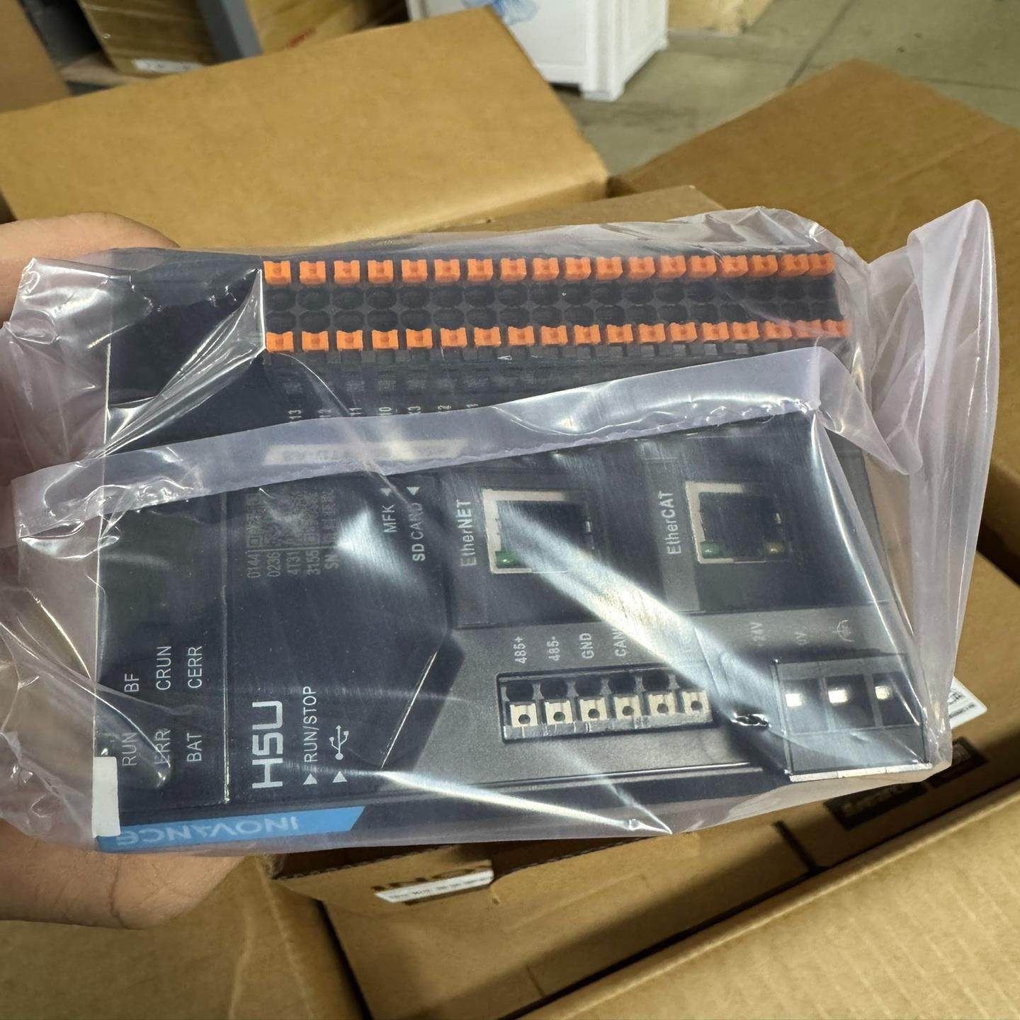 全新汇川H5U-1614MTD-A8 PLC控制器，原厂正品{议价}