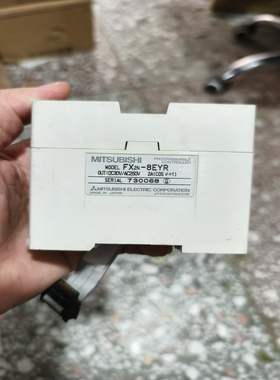 (询价)FX2N-8EYR原装拆机三菱模块，实物拍摄成色如图，功能包