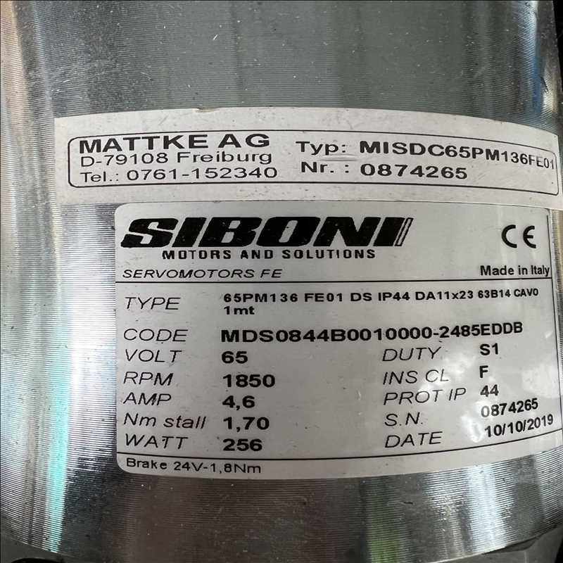 全新原装西博力SIBONI电机65PM136FE01（崽载电子）