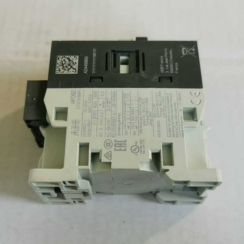 ABB接触器AF09Z-30-01-21*24-60V AC（咳咳电子）