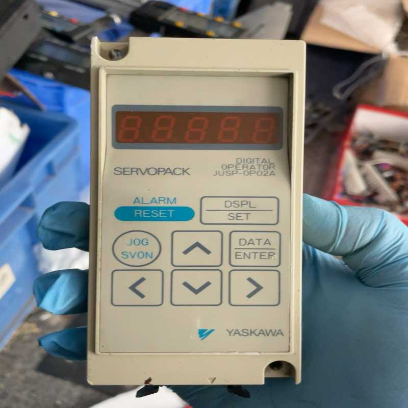 YASKAWA 安川手操面板 JUSP-OP02A ,功能包【鑫鑫商铺】