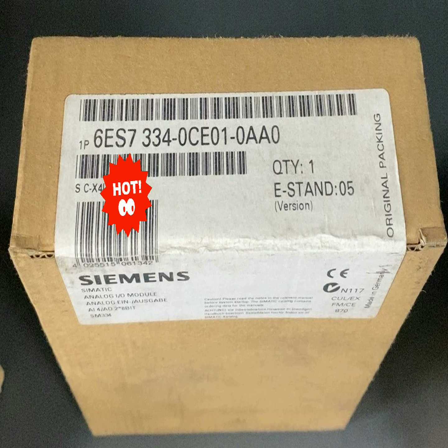 6ES7334-0CE01-0AA0当天发（佳毅工控）