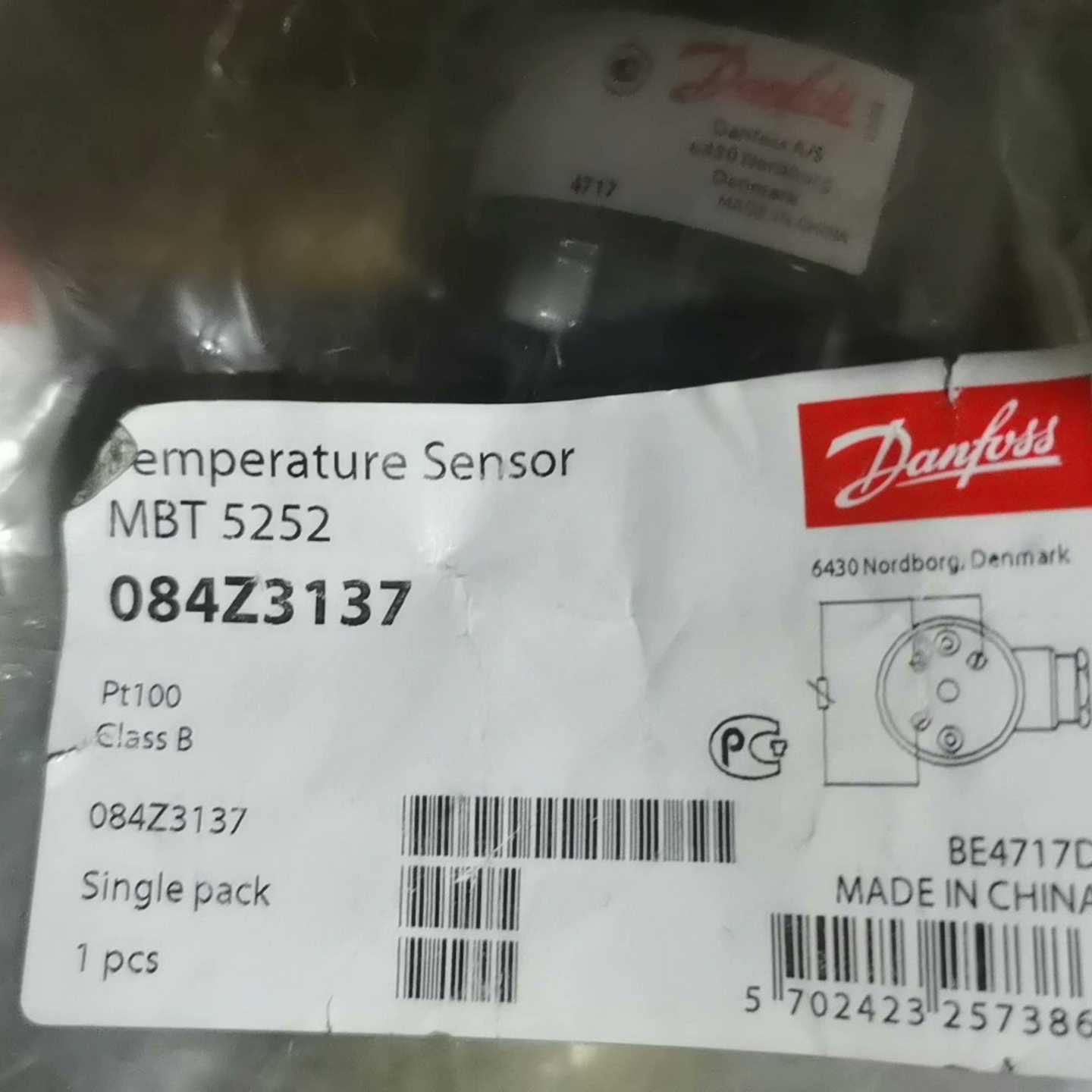 MBT5252-084Z3137 丹佛斯温度传感器2只~询价