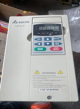 台达变频器VFD007F43A075KW380V成色如议价商品