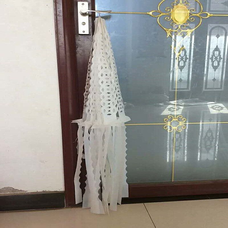 清明节坟飘清明吊钱挂钱挂清纸扫墓祭祖上坟花塑料纸灯笼祭祀