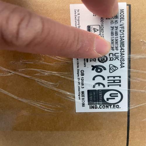 台达变频器，VFD13AMS43ANSAA，，保（佳毅工控）