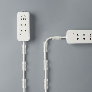 插排固定器插线板插座排插壁挂墙上墙壁插头网线电线卡扣卡线