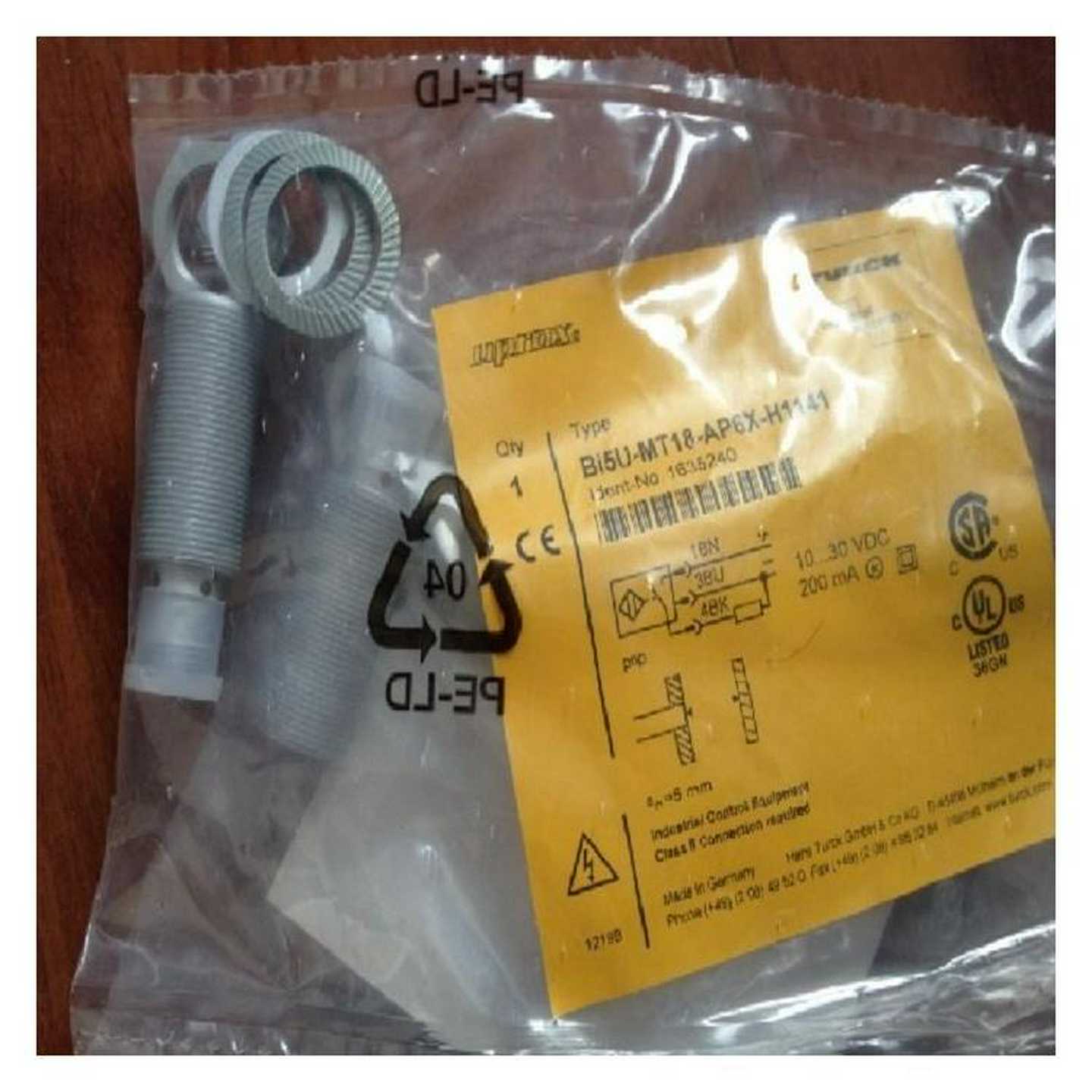 NI8-M18-LIU供应销售TY电感式接近传感器