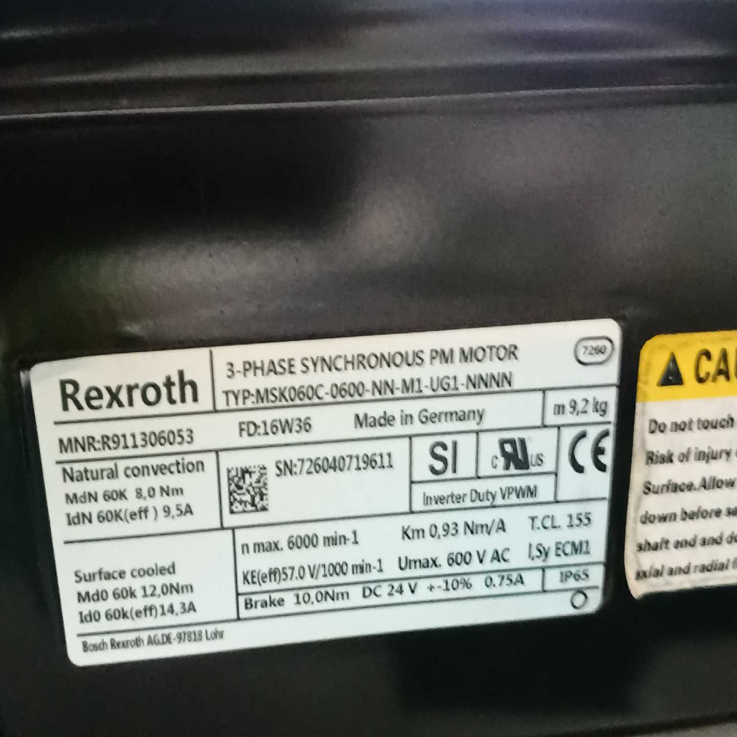 MSK060C-0600-NN-S1-UG1-NNNN力士乐（佳毅工控）