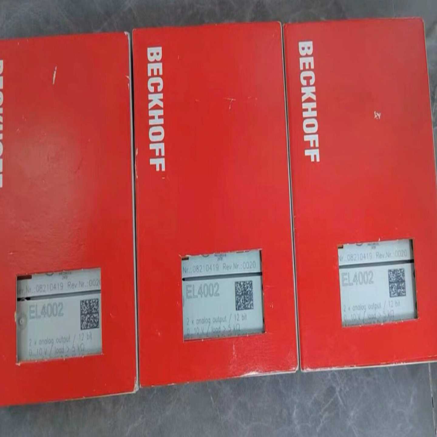 倍福模块EL4002秒发议价询价