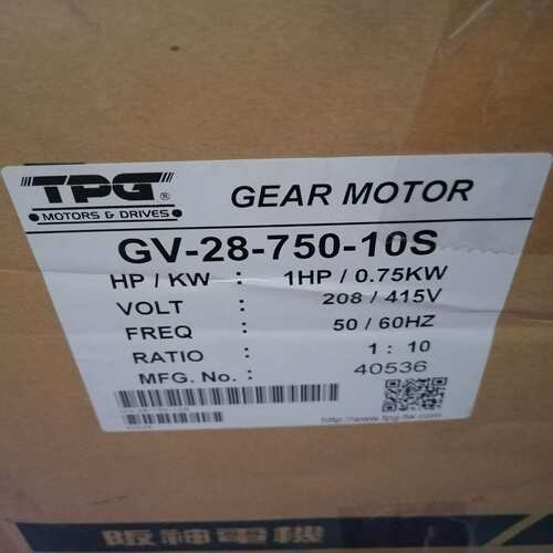 台湾阪神TPG减速电机GV28-750-10S减速马达原~询价