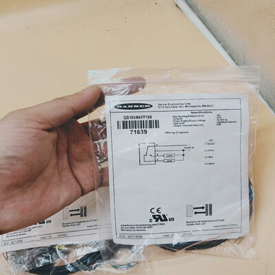 (询价)QS18VN6F100邦纳光电传感器顺丰。实