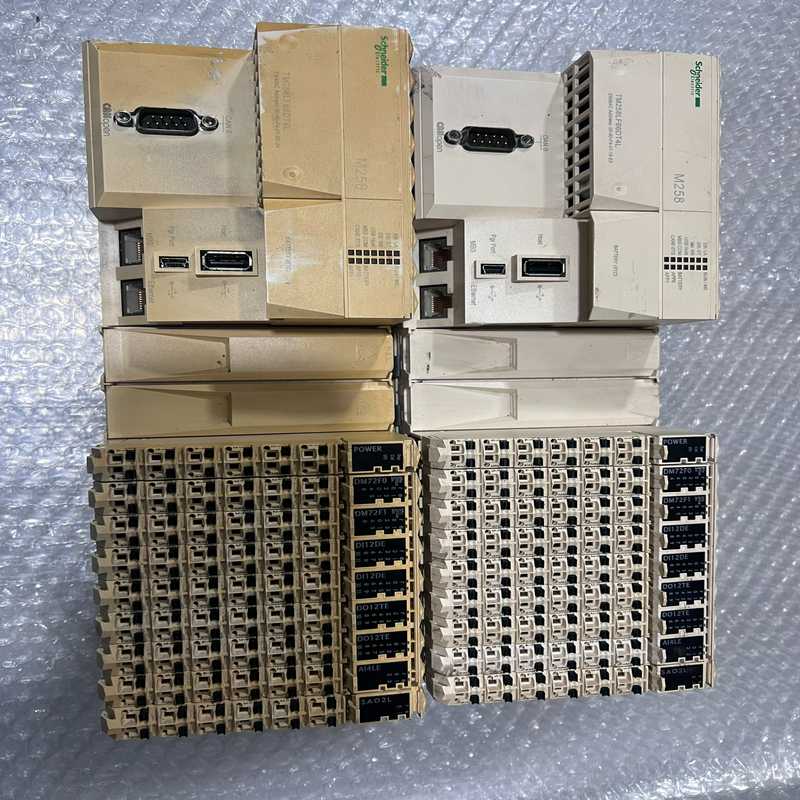询价拆机施耐德M258PLC控制器两台议价