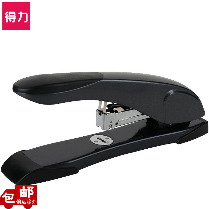 得力0391加厚订书机重型订书器装订机办公装订大力机23/10订60页
