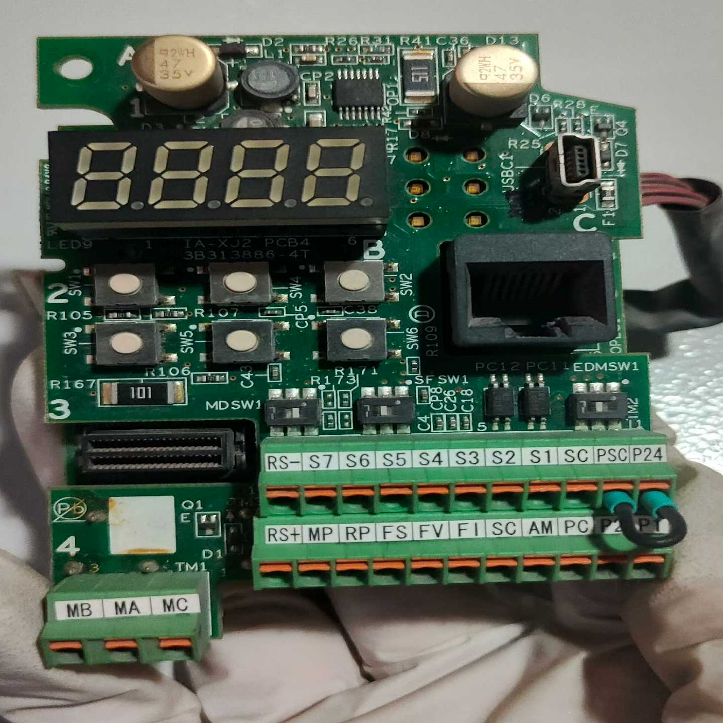 4Kw变频器主板  3G3MX2-A4040~询价