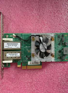 9.5成新 HP 16G双口 HBA卡光纤卡699765-0~议价