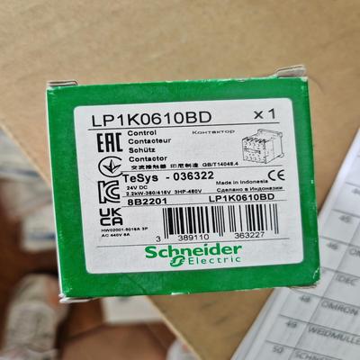 (询价)接触器 LP1K0610BD ，白色一只7