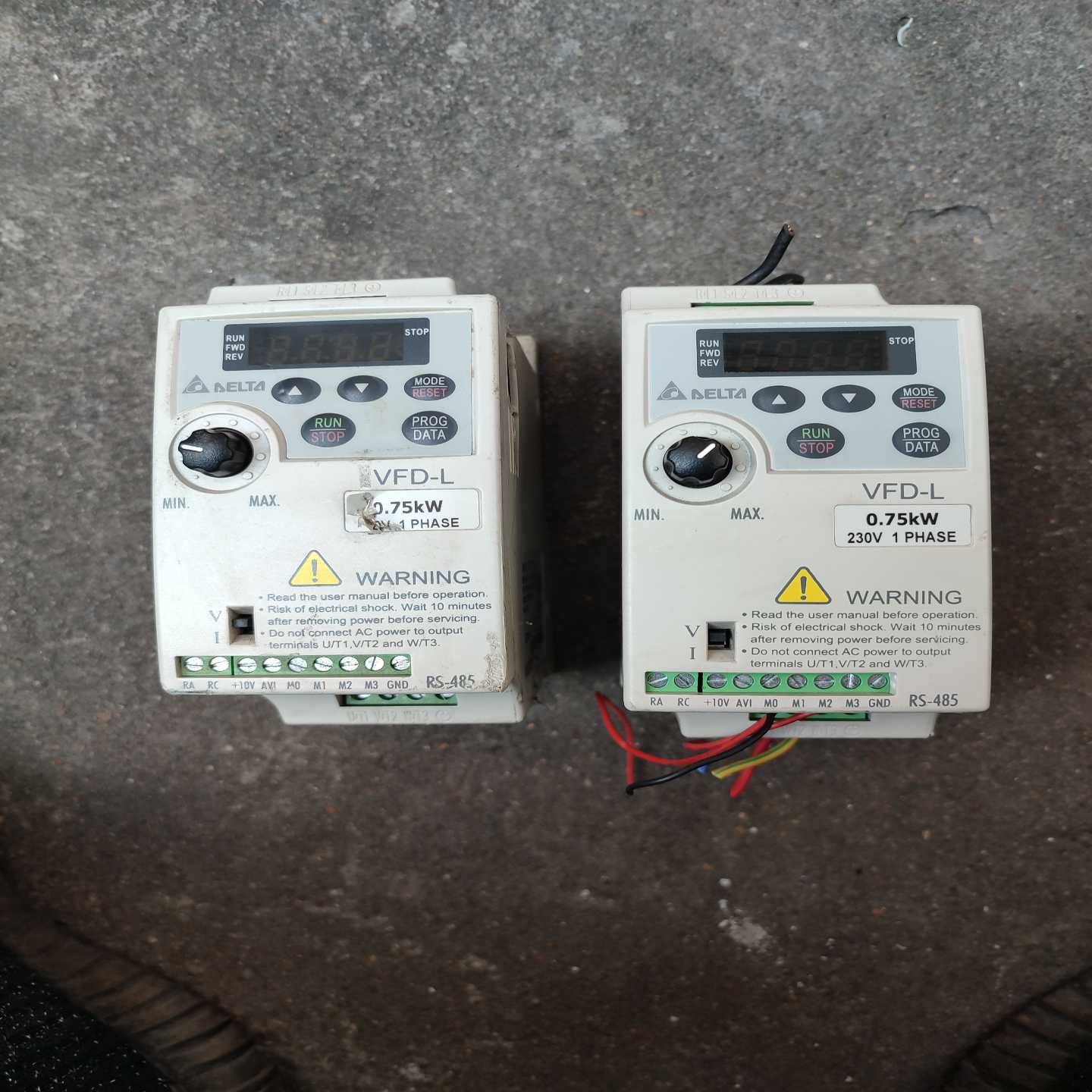 【星慕电子】台达变频器VFD007L21A   0.75KW