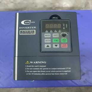 正常使用 议 康沃 onvo变频器0.75KW 220v输入
