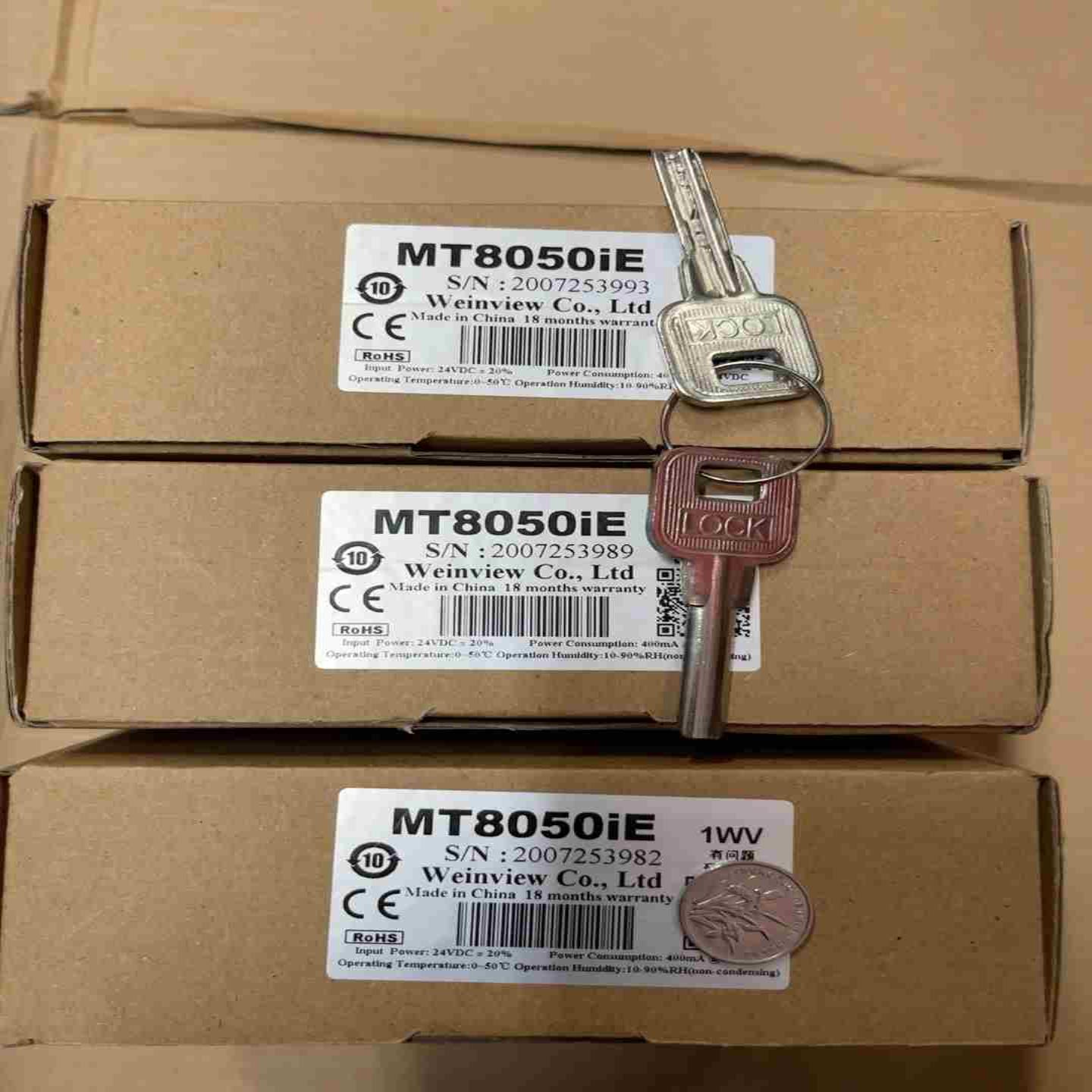 威纶通触摸屏MT8050IE4.3寸带网口拍前询价