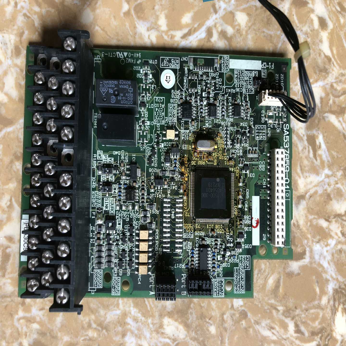 变频器CPU板SA537859-01控制板主包邮200【鑫鑫商铺】