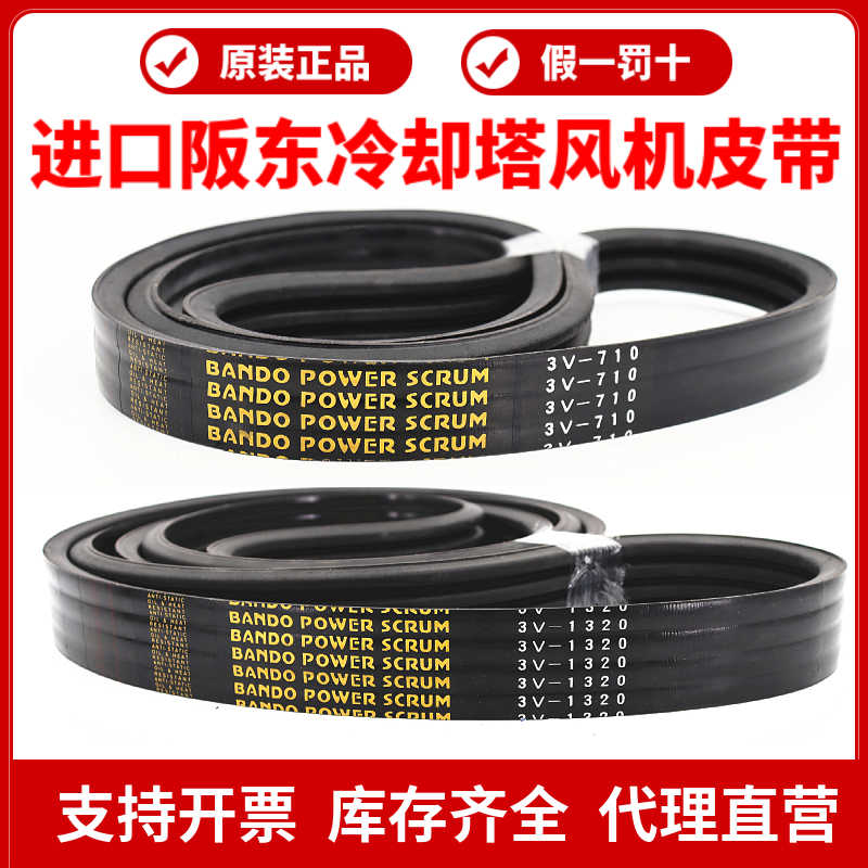 冷却塔风机皮带3V710 3V1320 3V600 1250阪东BO联组三角带