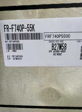 三菱变频器FR-F740P-55K 便宜卖（地坛设备）