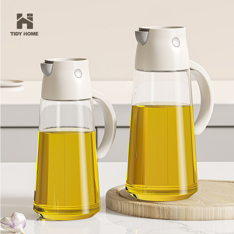 TidyHome玻璃油壶厨房家用不挂油壸防漏调料罐装酱油醋容器调