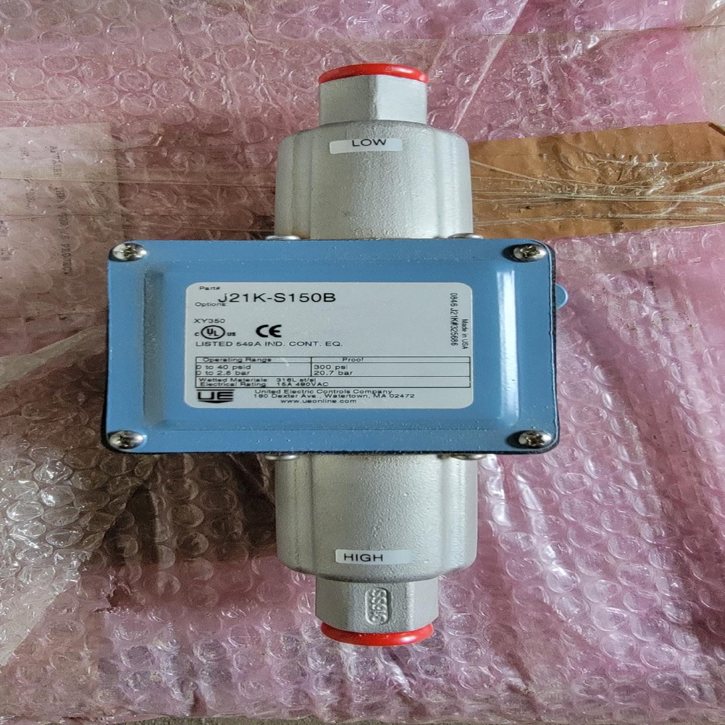 (询价)ue j21k-s150b压力开关，带包装