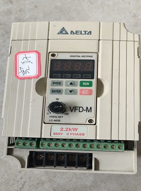 台达变频器，VFD022M43B，实物图，功能测试完好，~询价