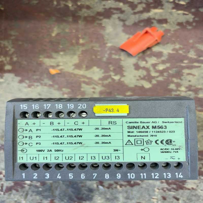 SINEAX变送器M563~询价
