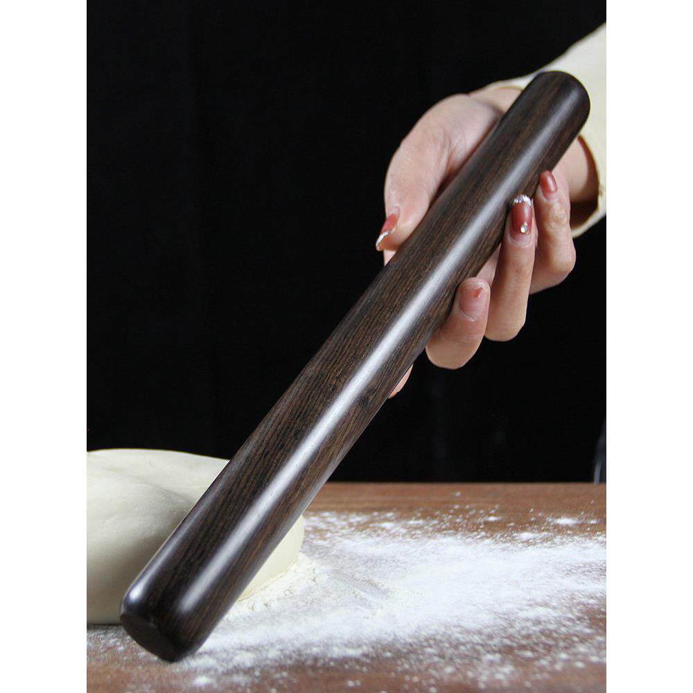 实木紫光檀烘焙家用擀面杖擀面棍擀皮擀面条擀饼蛋糕红木饺子皮用