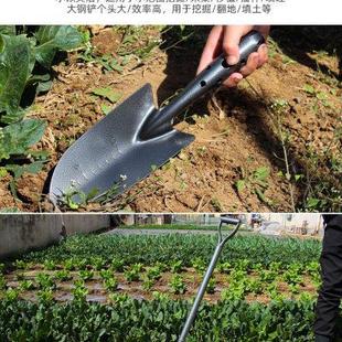 铲子锄头耙子学生劳动实践农具 高档家用种菜园艺种花农用工具套装
