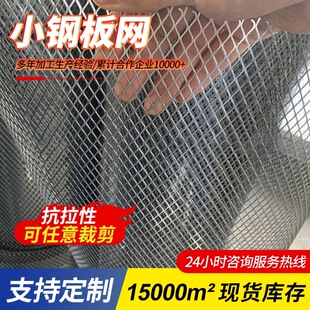 镀锌钢板网菱形网重型加厚光滑网幕墙小孔铁丝网菱形网吊顶装饰网