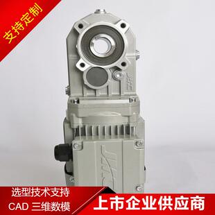 格瓦直交轴齿轮减速电机低噪音酒店自动三翼旋转门空心轴减速机
