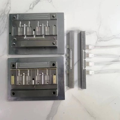 插头模具USB外模尾卡模具AC DC USB数据线源头工厂售后保障