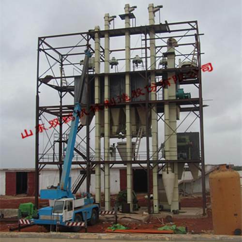 时产5吨饲料机组卧式混合机饲料机组双鹤机械饲料生产线