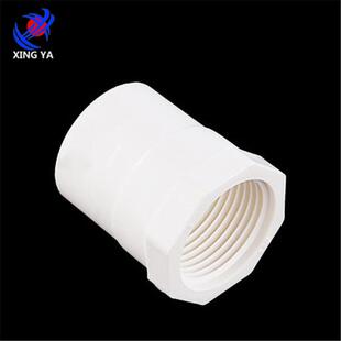 UPVC给水配件全新料pvc内丝直接白色灰色内螺丝直接工程